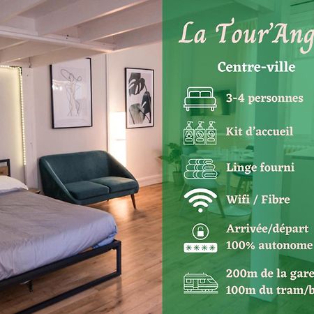 Apartament Hypercentre - Gare - La Tour'Angel Tours Zewnętrze zdjęcie